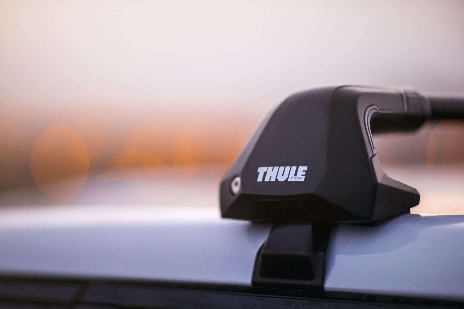 A thule evo clamp roof rack